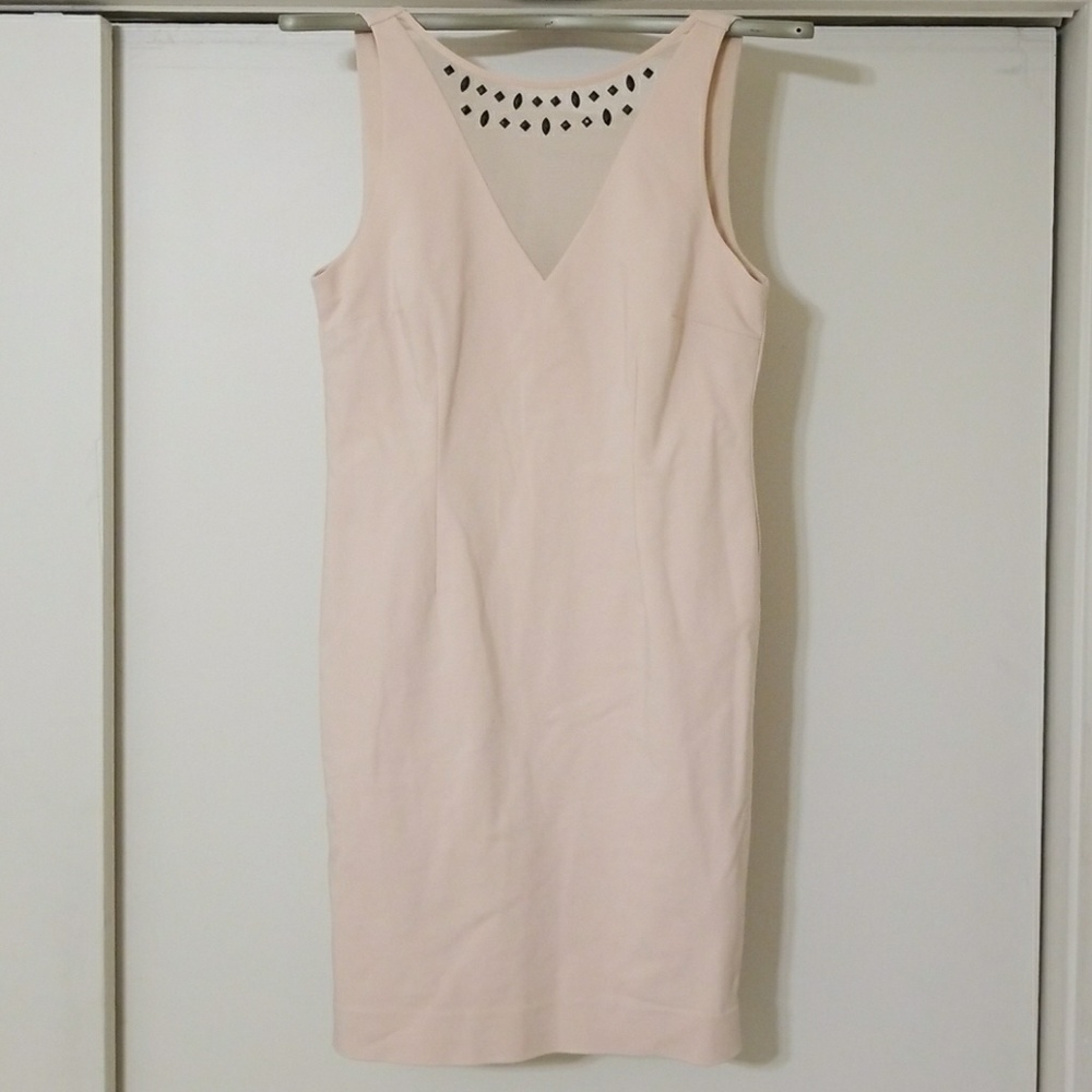 NWOT Philosophy sheath dress w/mesh & crystals